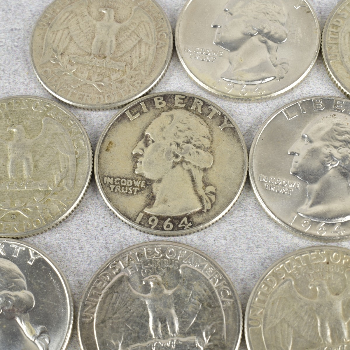 1964 Washington Quarters