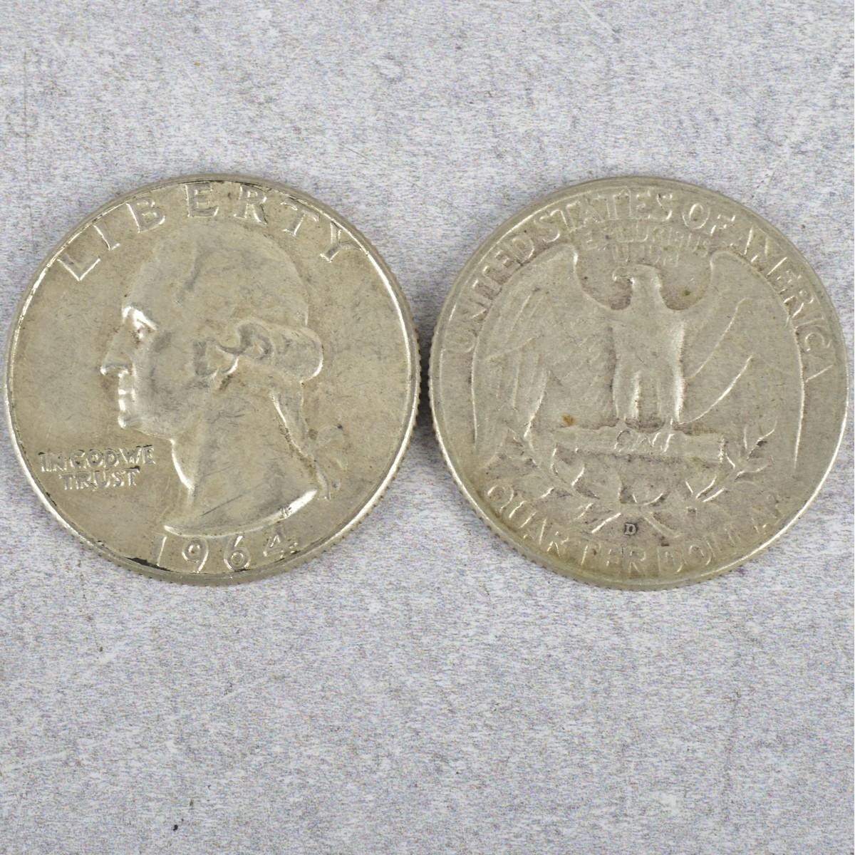 1964 Washington Quarters