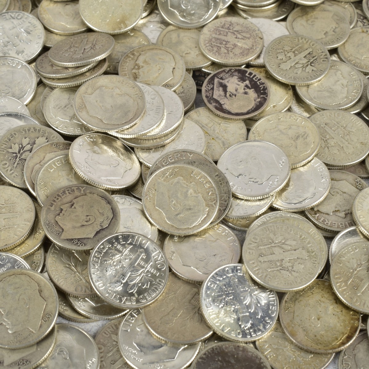 US Silver Dimes