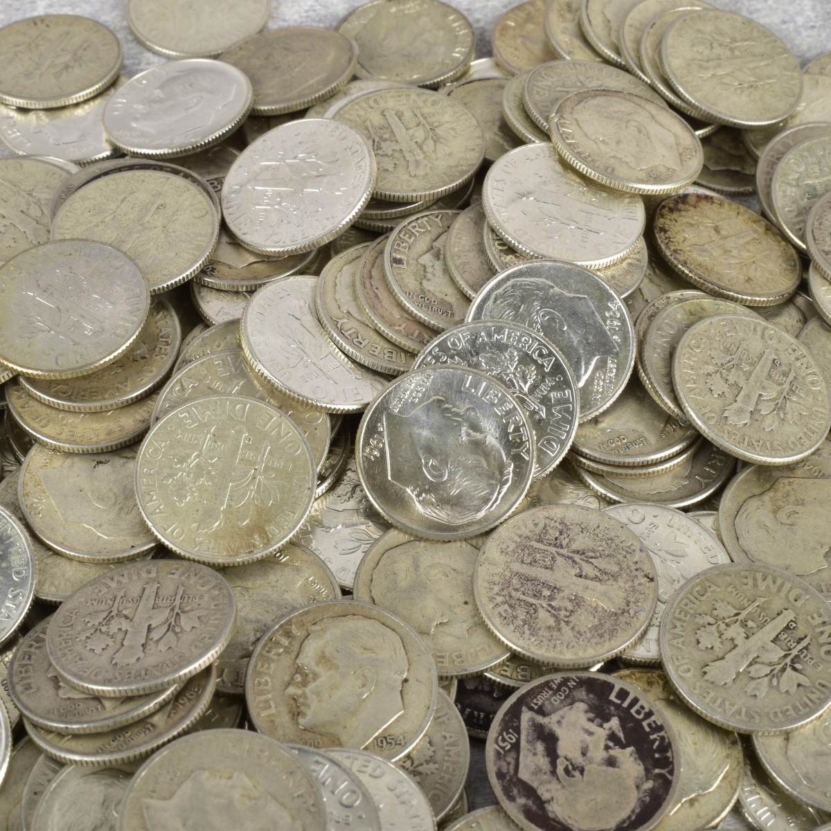 US Silver Dimes