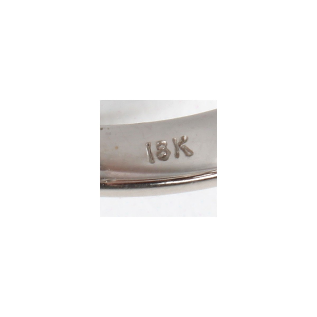 Diamond and 18K Ring
