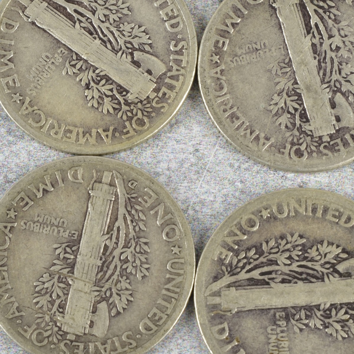 American Mercury Head Dimes