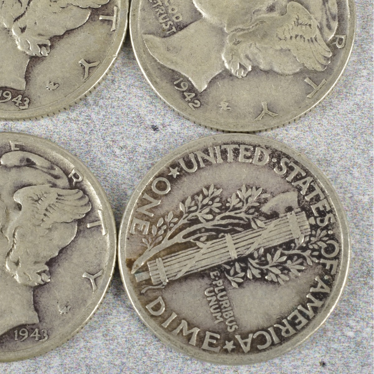 American Mercury Head Dimes