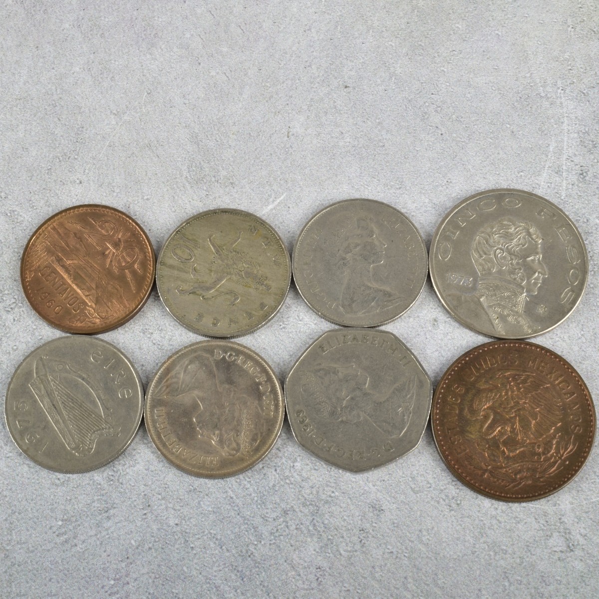 Lot of Assorted Foreign Coins
