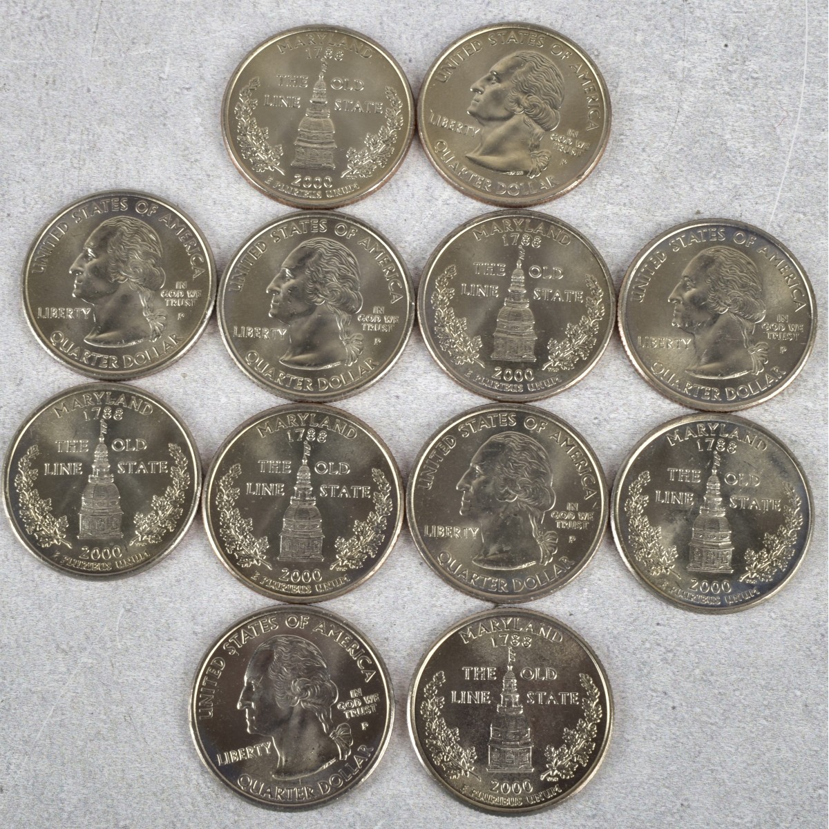 Year 2000 State Washington Quarters