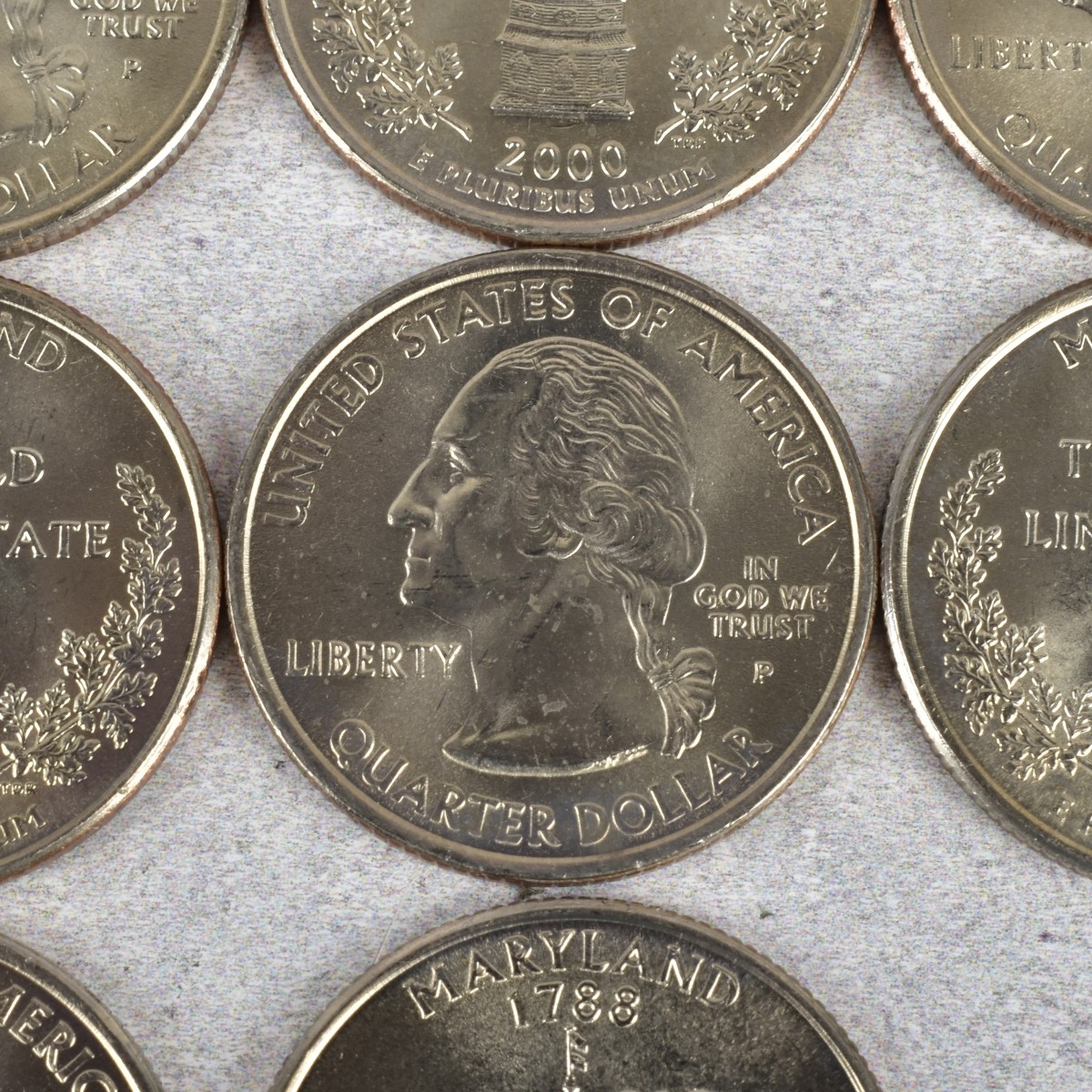 Year 2000 State Washington Quarters