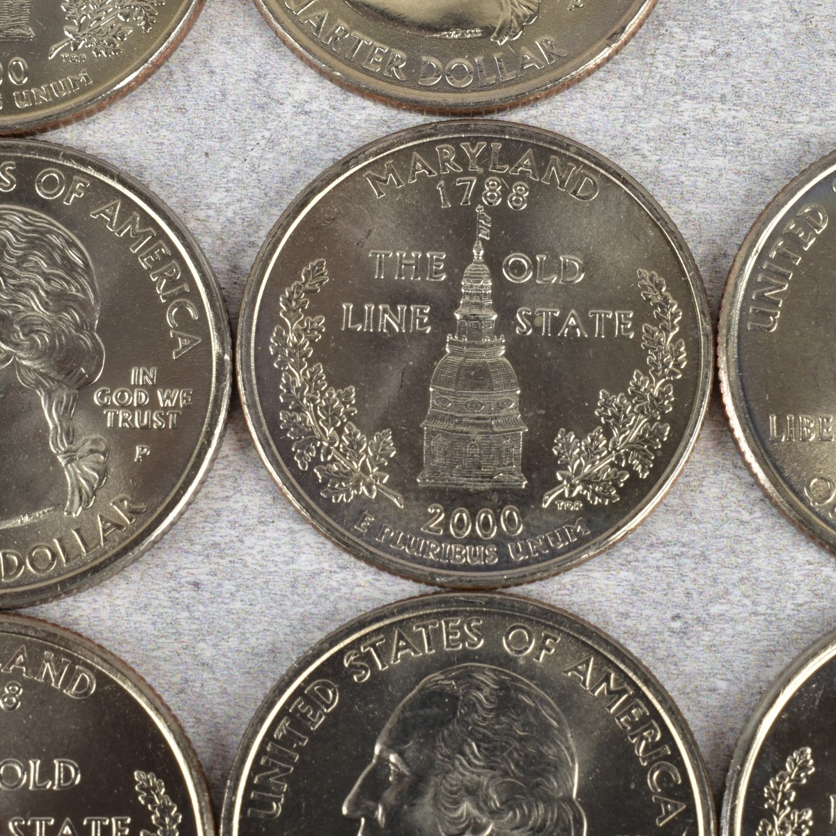 Year 2000 State Washington Quarters