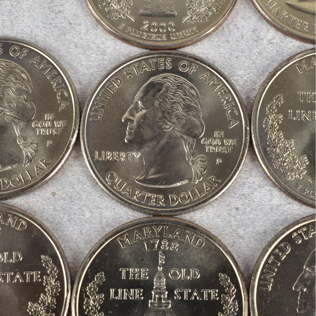Year 2000 State Washington Quarters