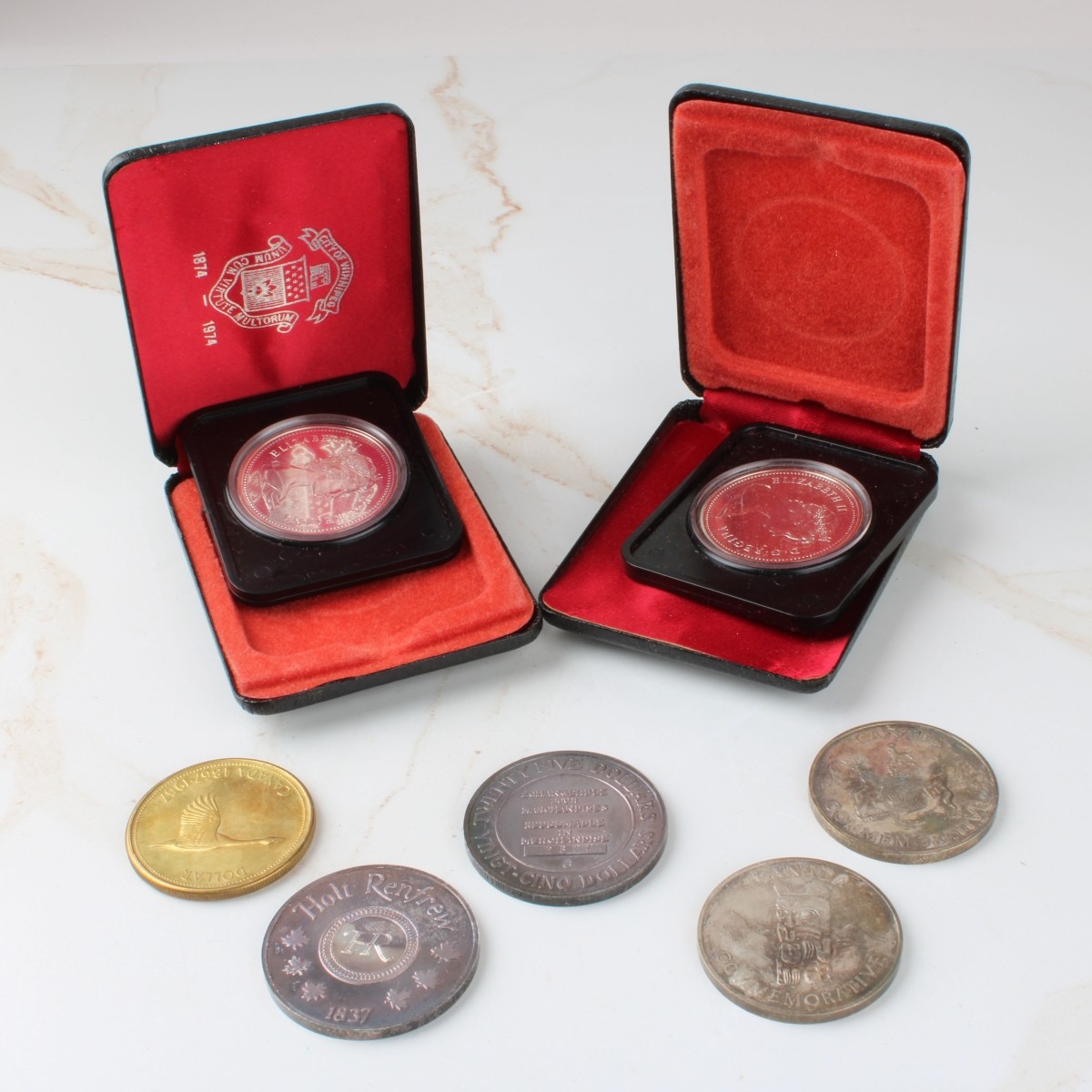 Canadian Silver Coins / Tokens