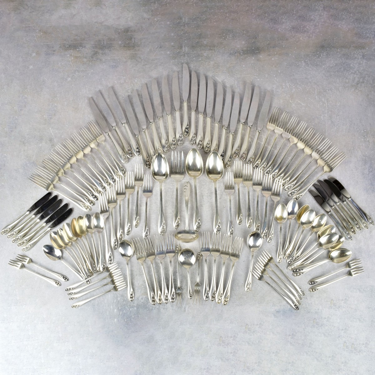 Gorham "Lily of the Valley" Sterling Flatware