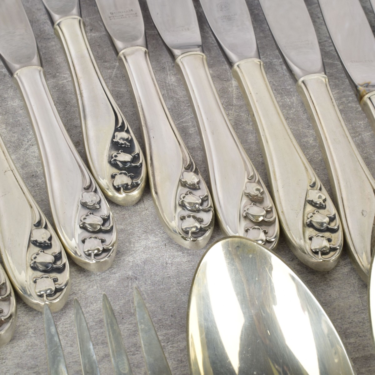 Gorham "Lily of the Valley" Sterling Flatware