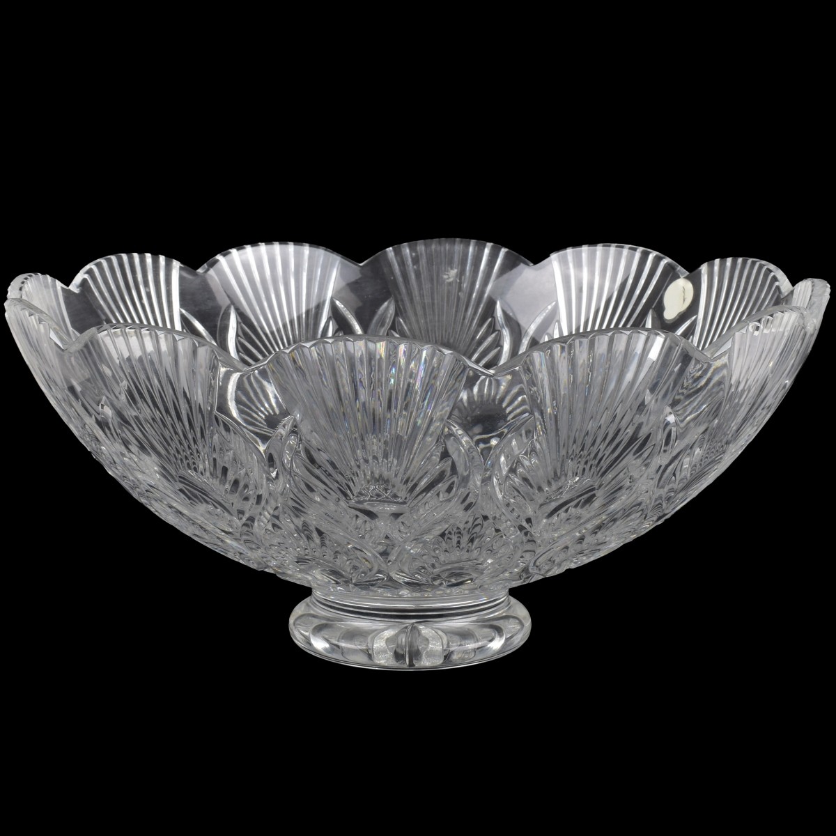 Waterford "Peacock" Crystal Bowl