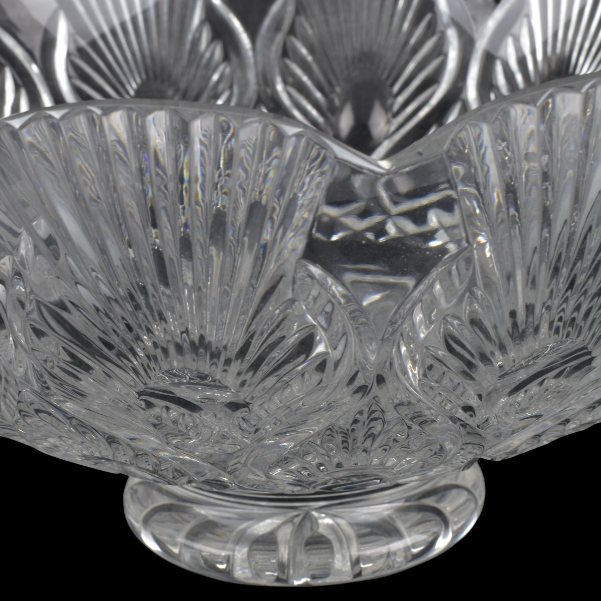 Waterford "Peacock" Crystal Bowl