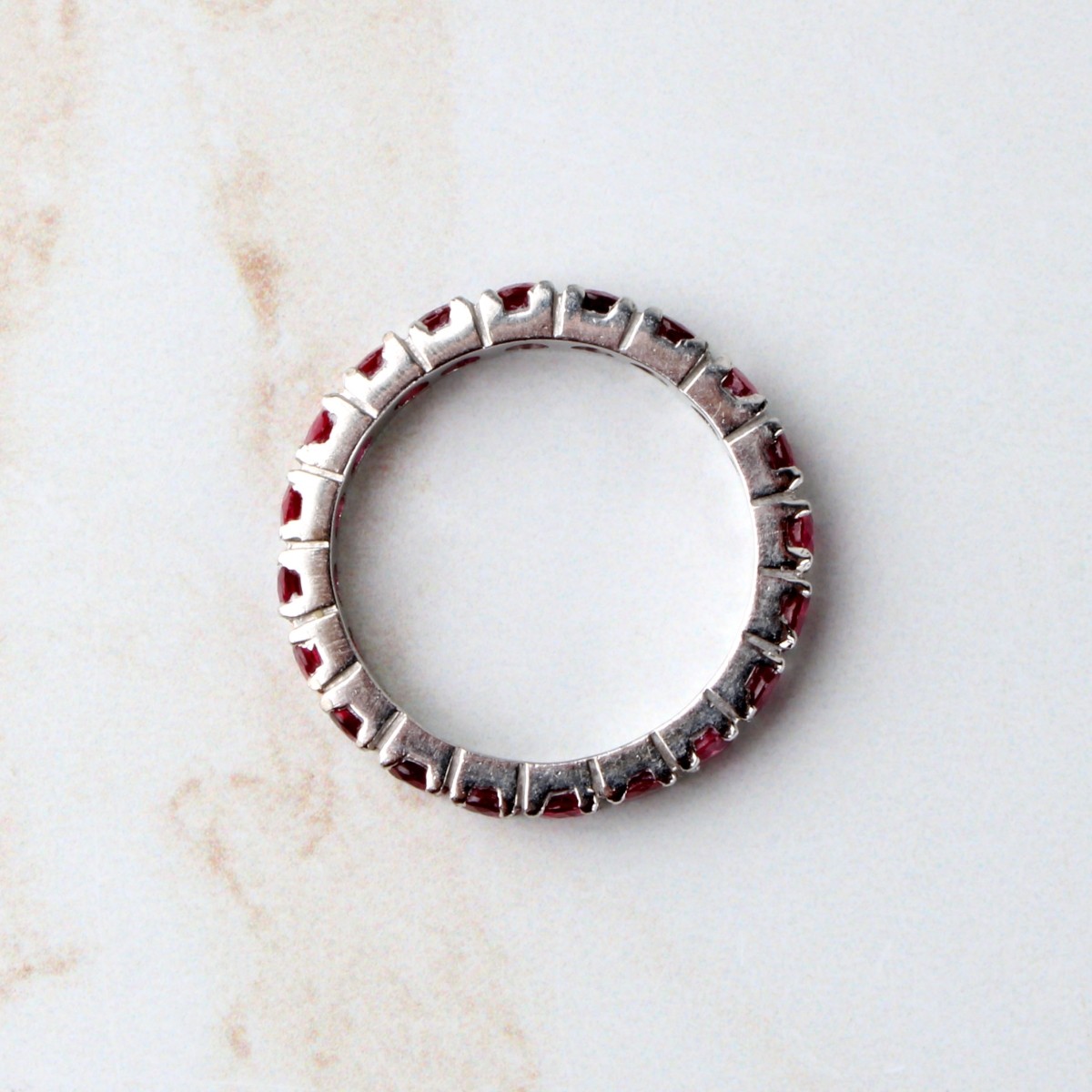 Ruby and 14K Band