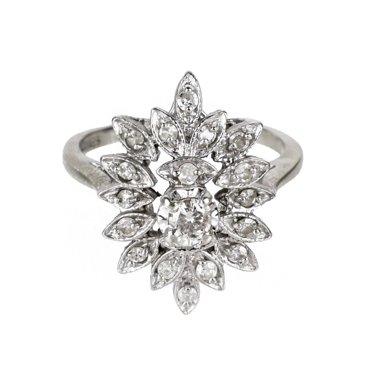 Diamond and 14K Ring