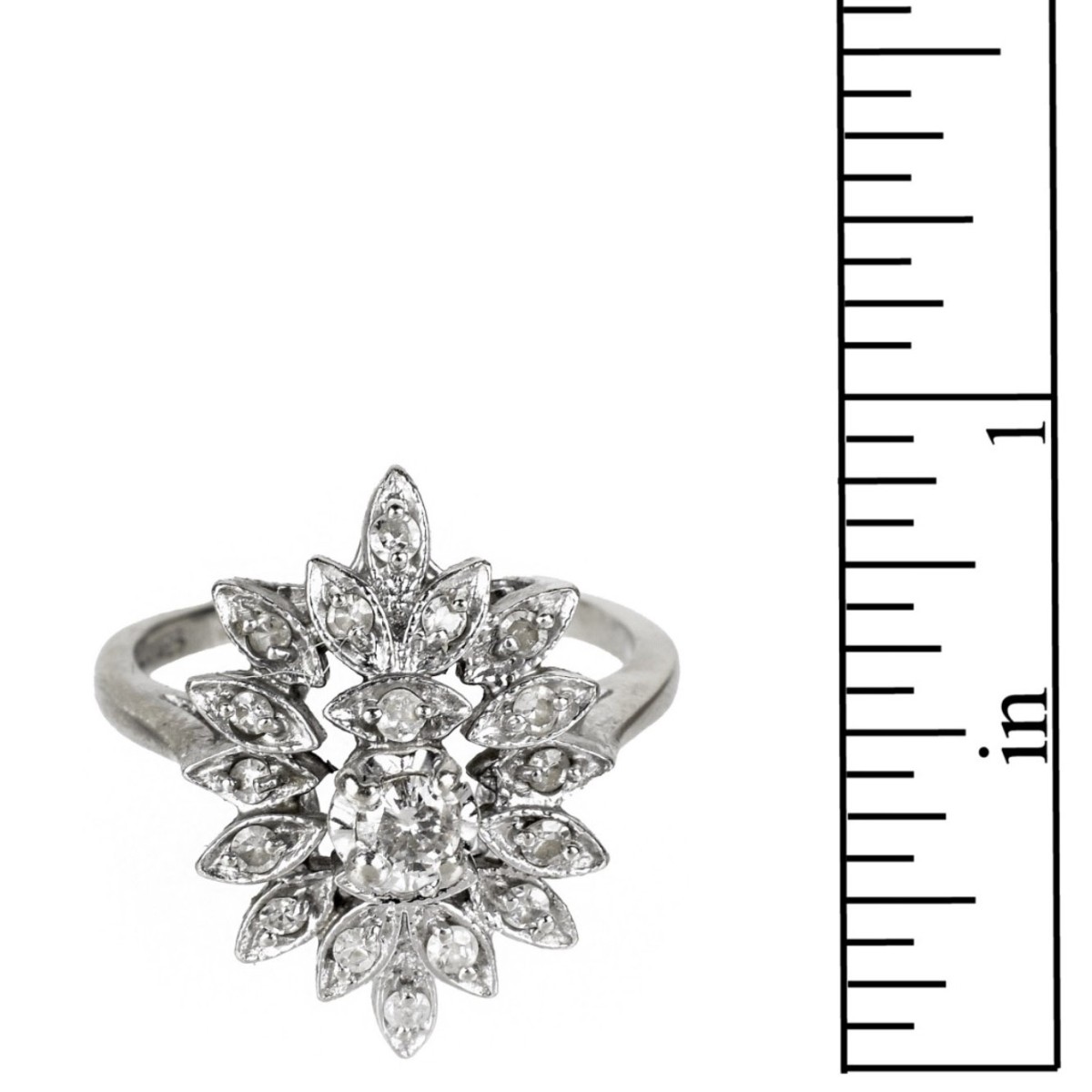 Diamond and 14K Ring