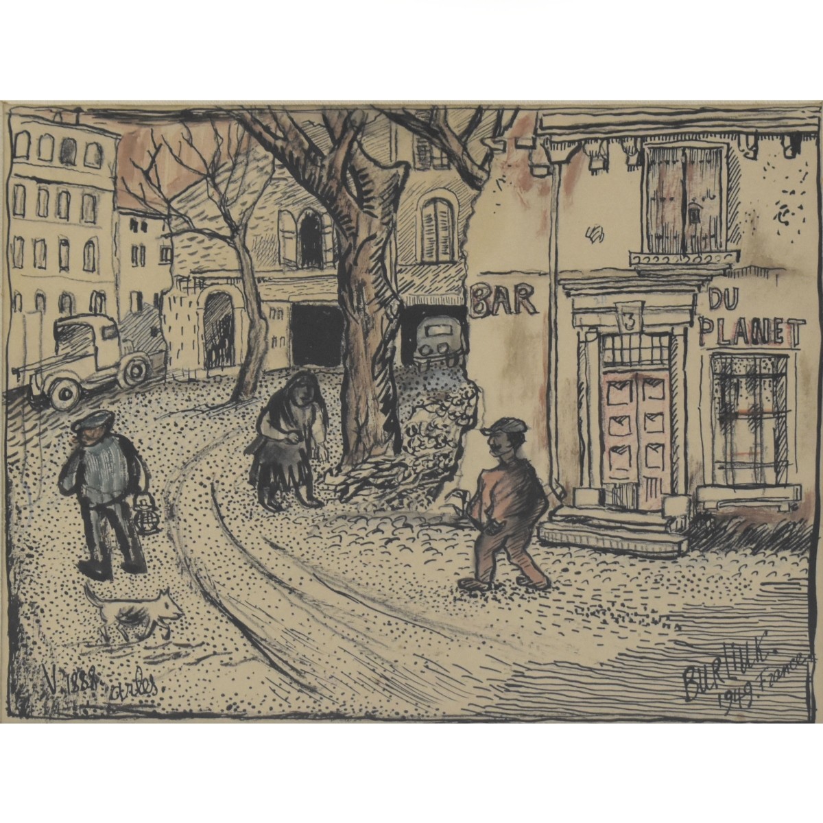 David Burliuk (Ukrainian 1882-1967)