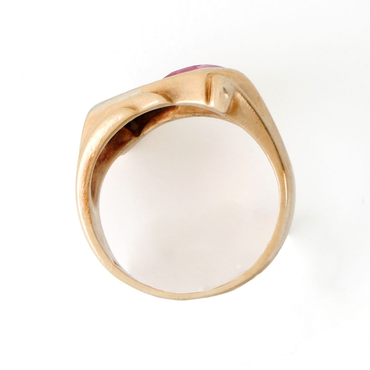 Diamond, Ruby and 14K Ring