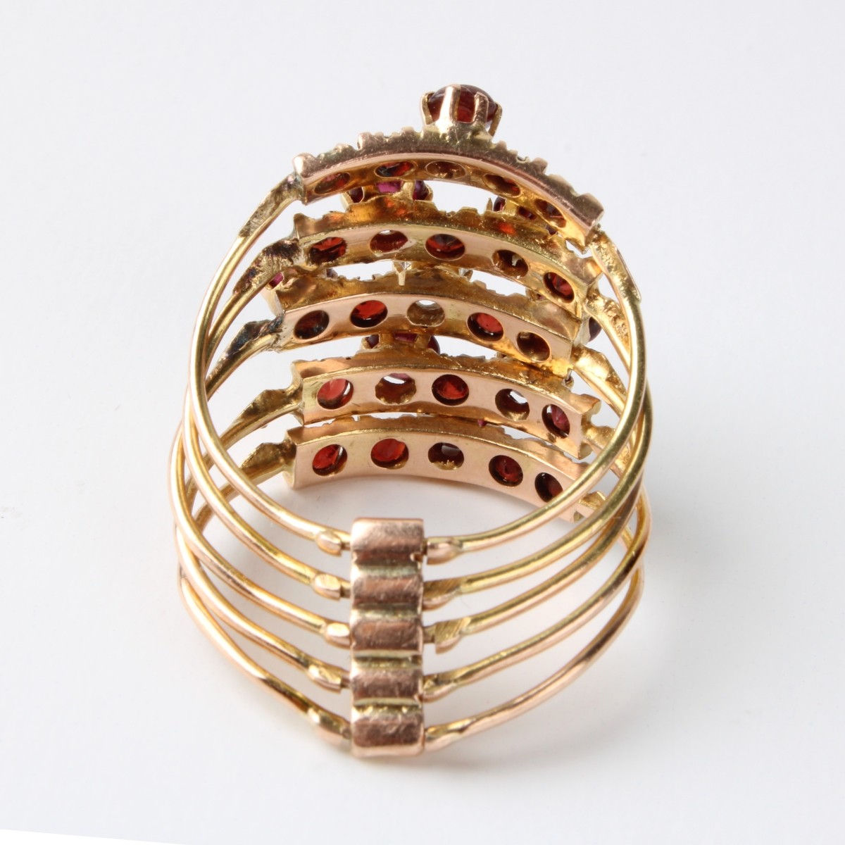 Diamond, Tourmaline and 14K Ring