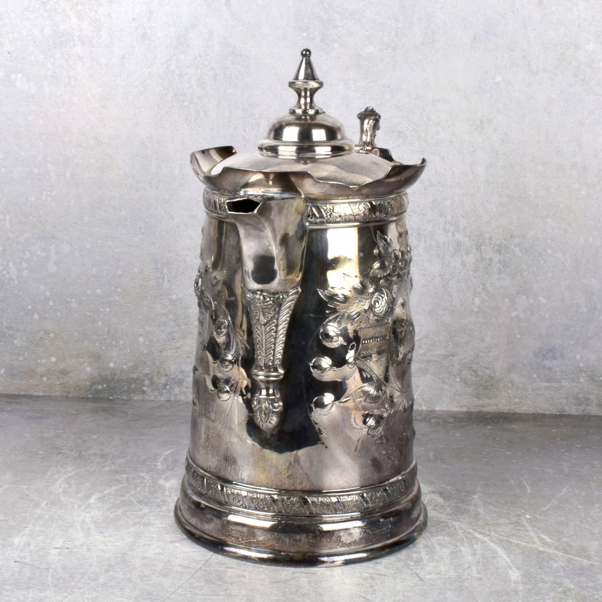 Large 19th Century Holmes and Son Pitcher