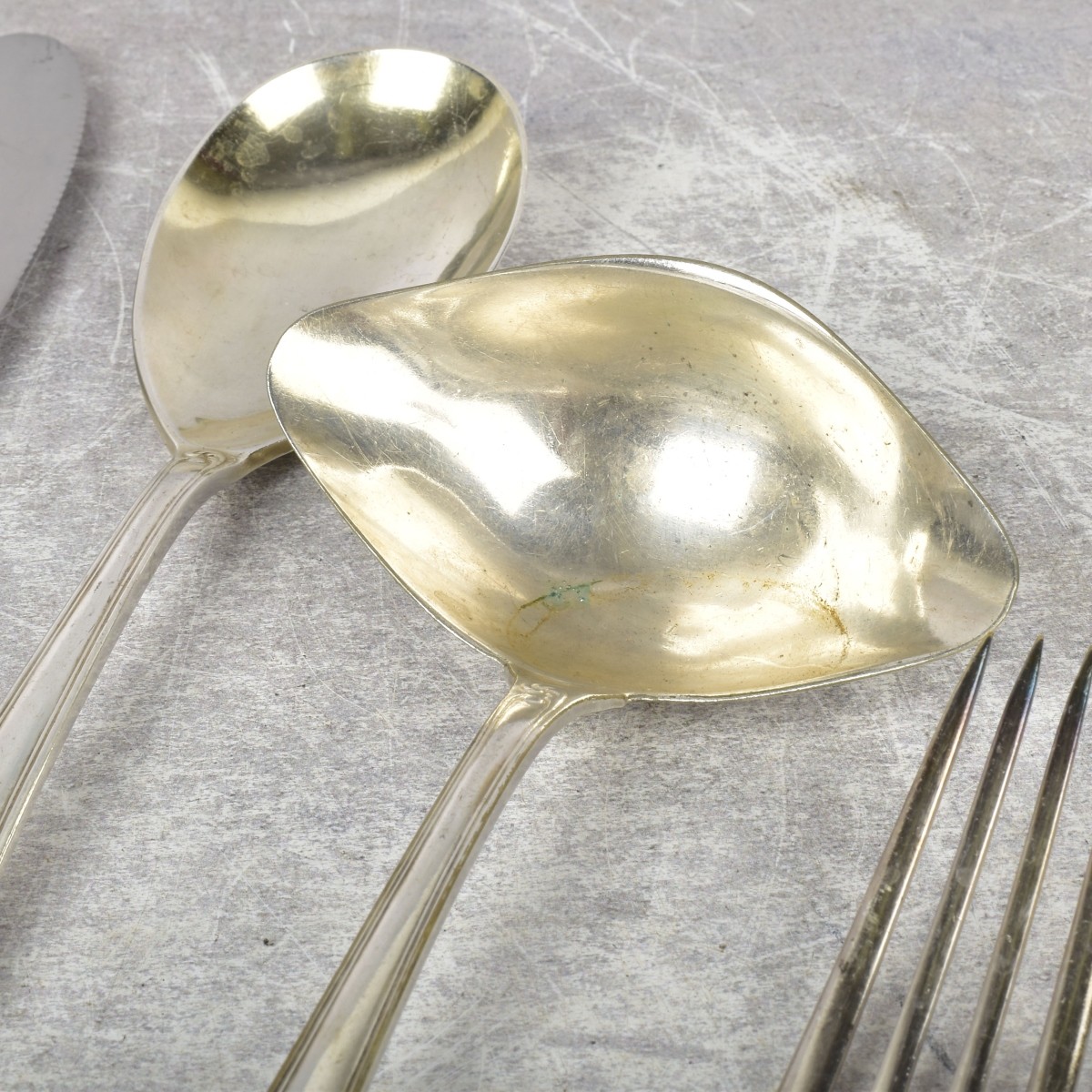 Silver Plate Dinner Service