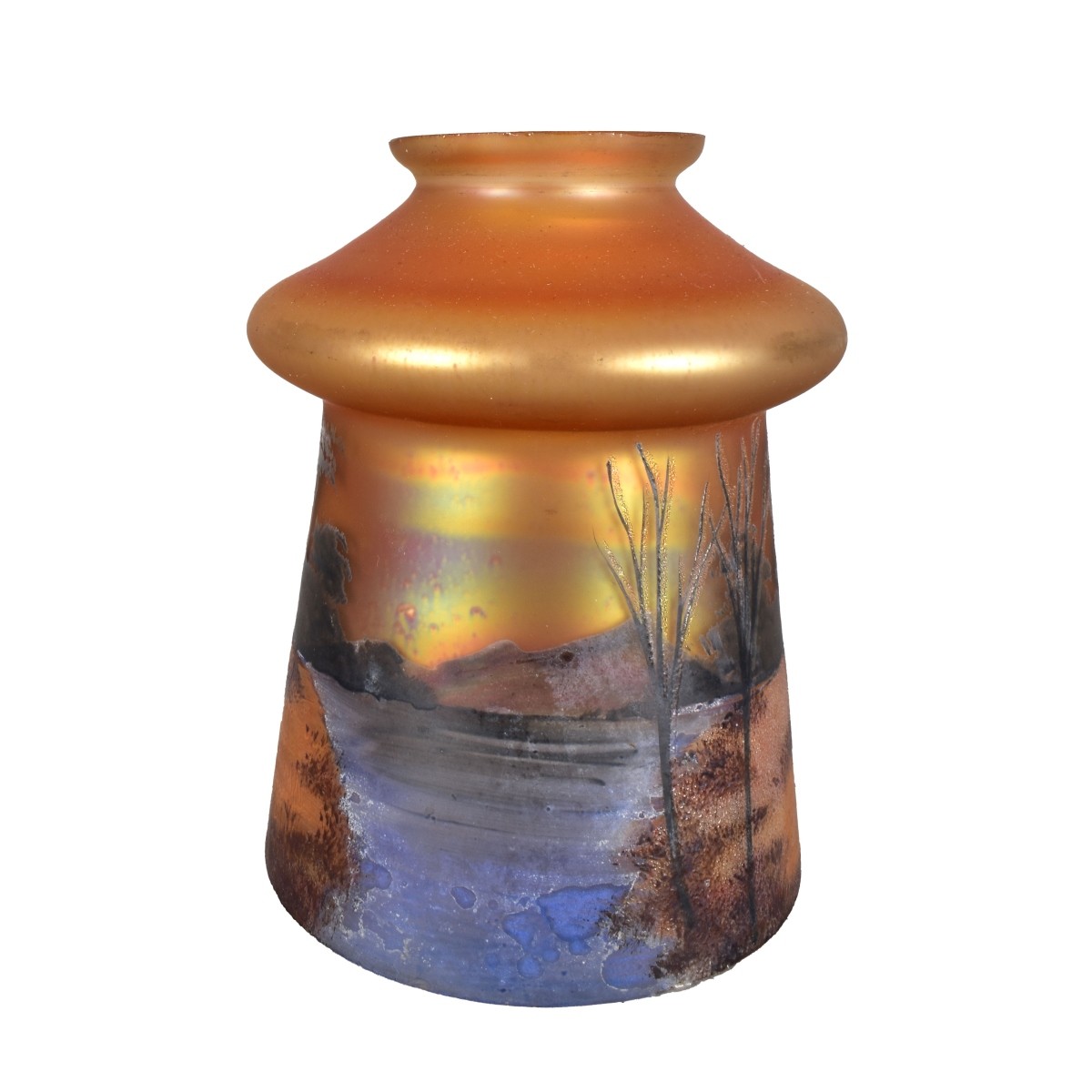 Two Vintage Art Glass Items