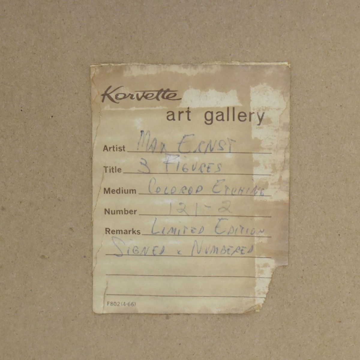 Max Ernst, German (1891-1976)