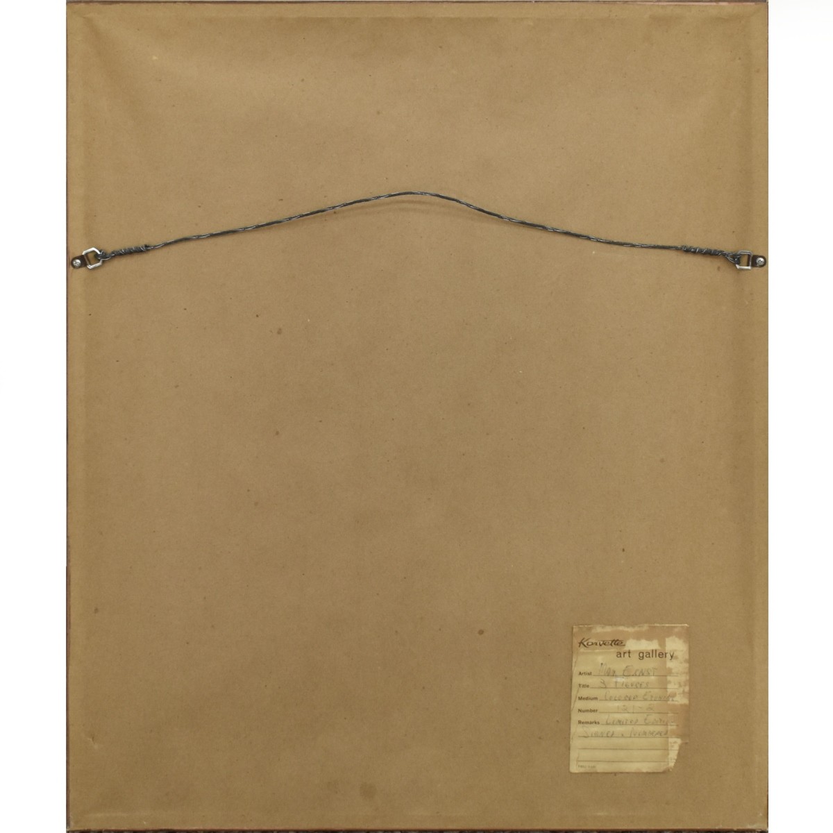 Max Ernst, German (1891-1976)