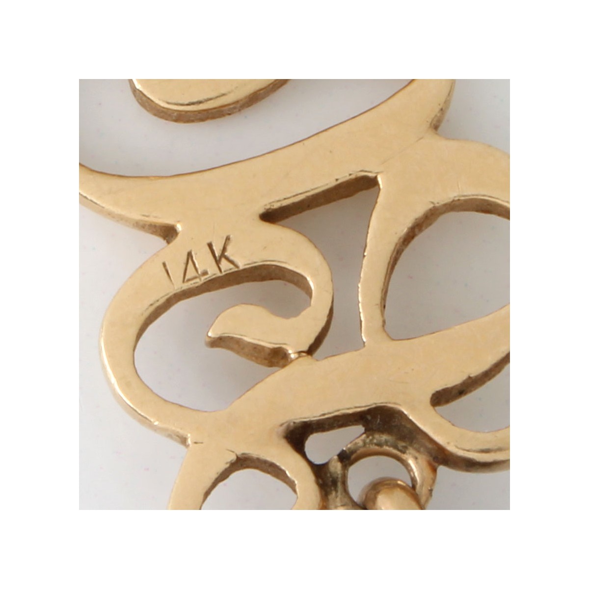 Tiger Eye and 14K Bracelet