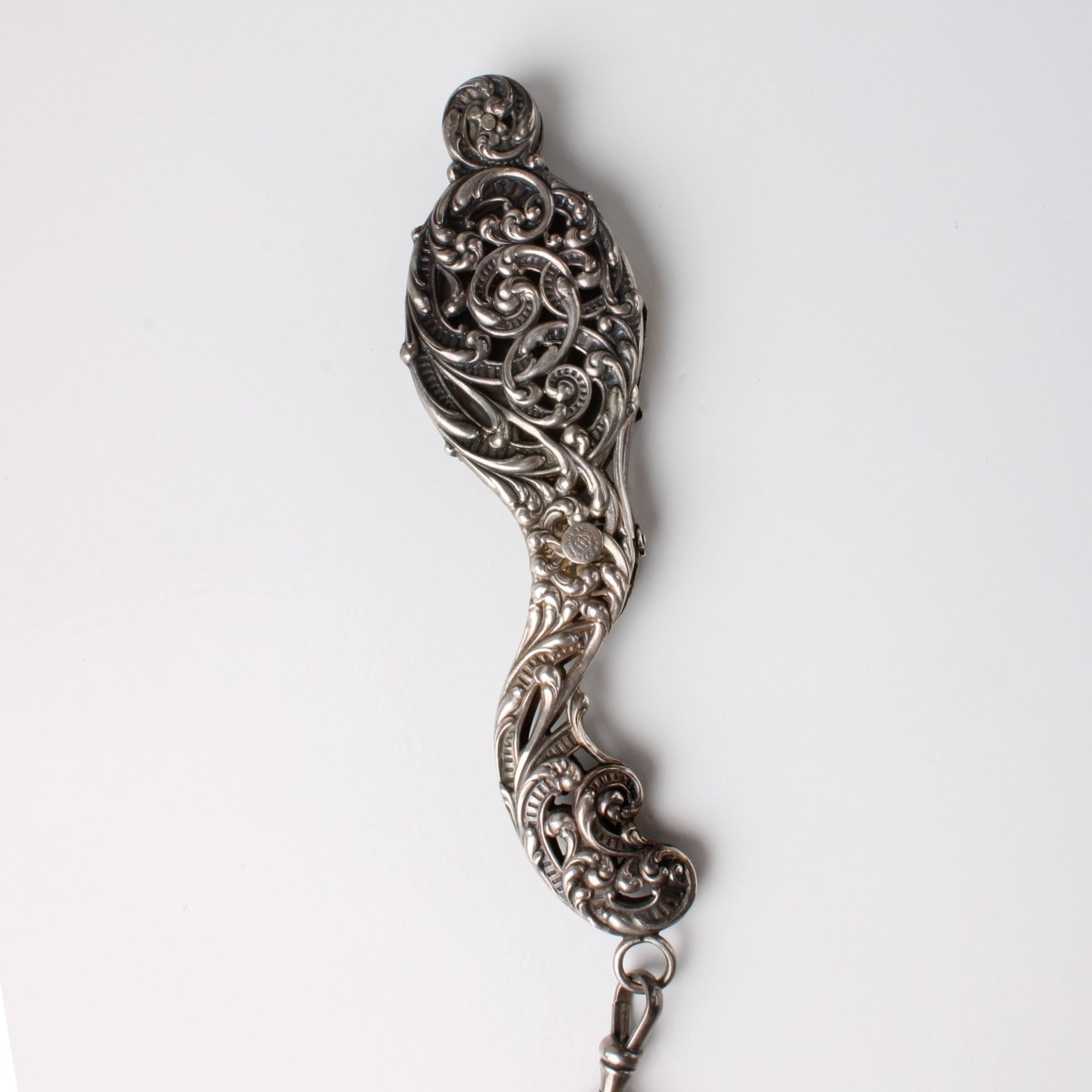 Antique Silver Lorgnette / Necklace