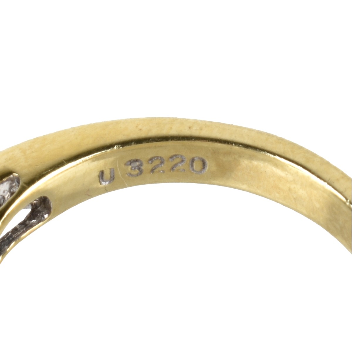 Diamond, Sapphire and 18K Ring