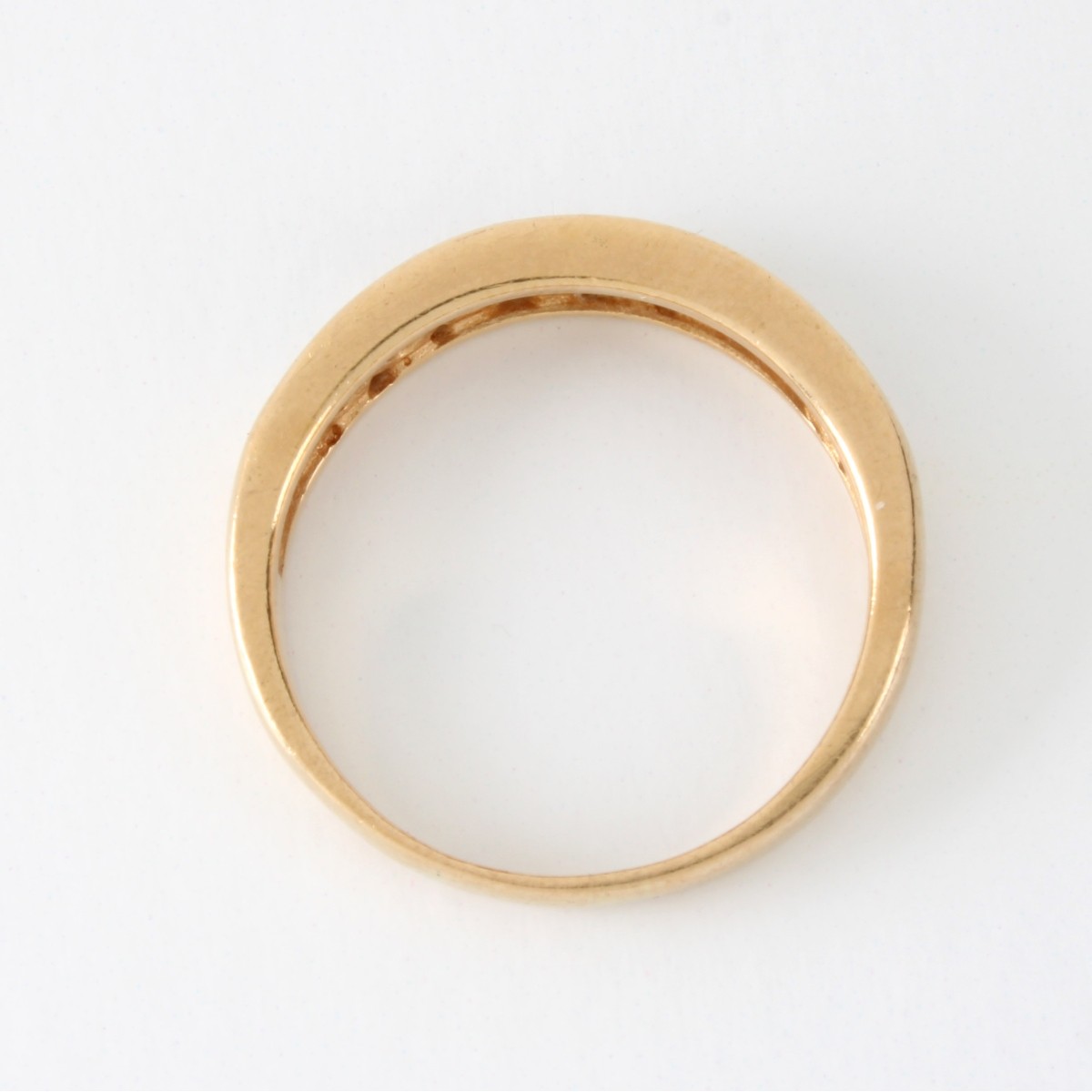 Diamond and 14K Band