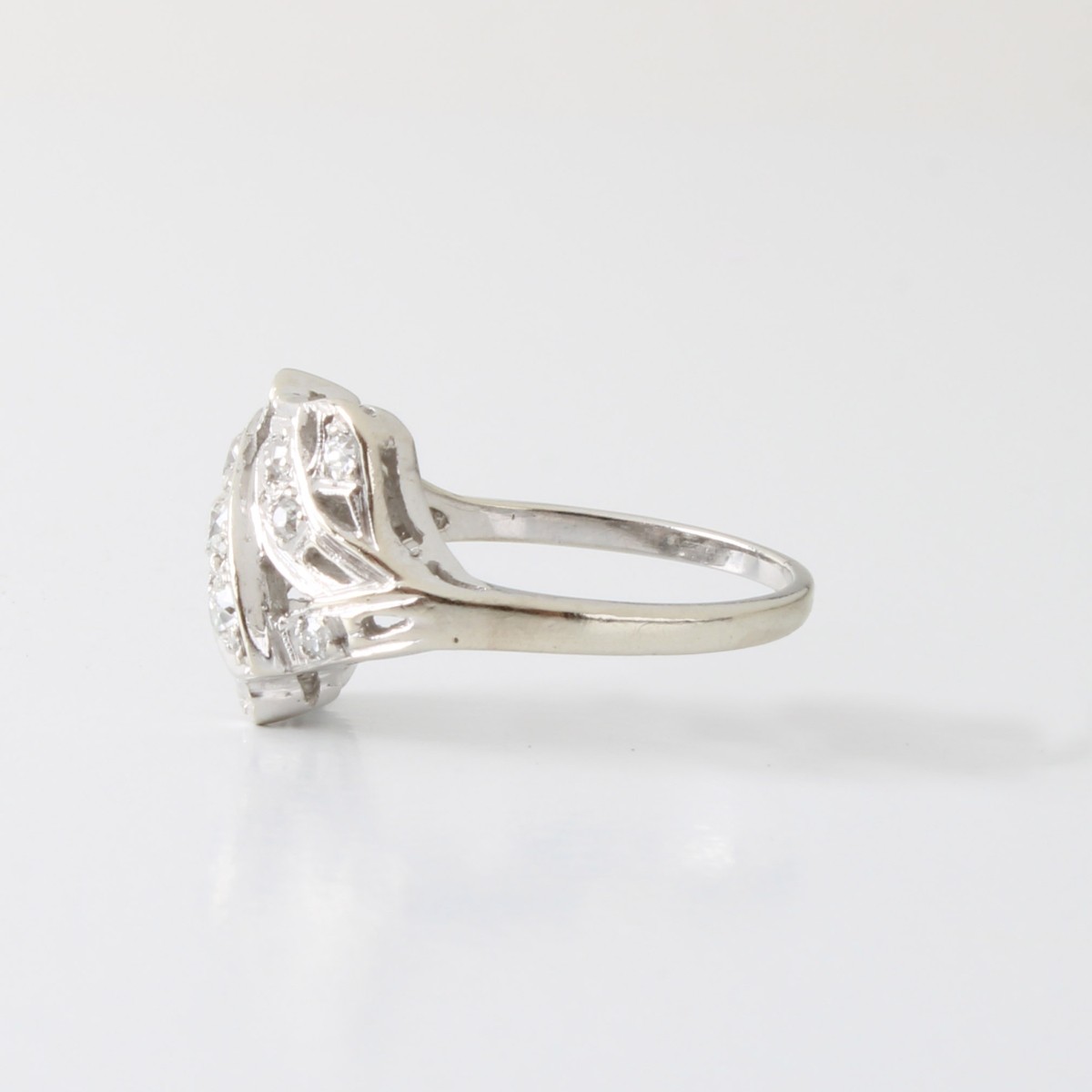 Diamond and 14K Ring