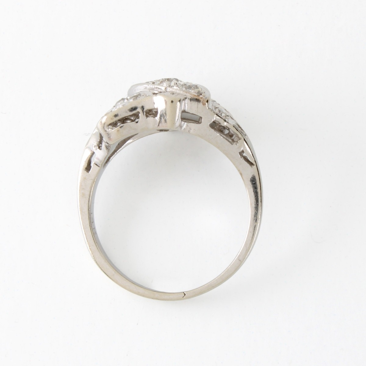 Diamond and 14K Ring