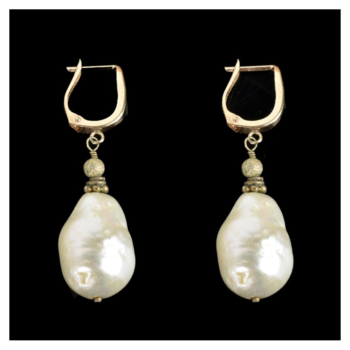 Pearl and Vermeil Necklace & Earrings