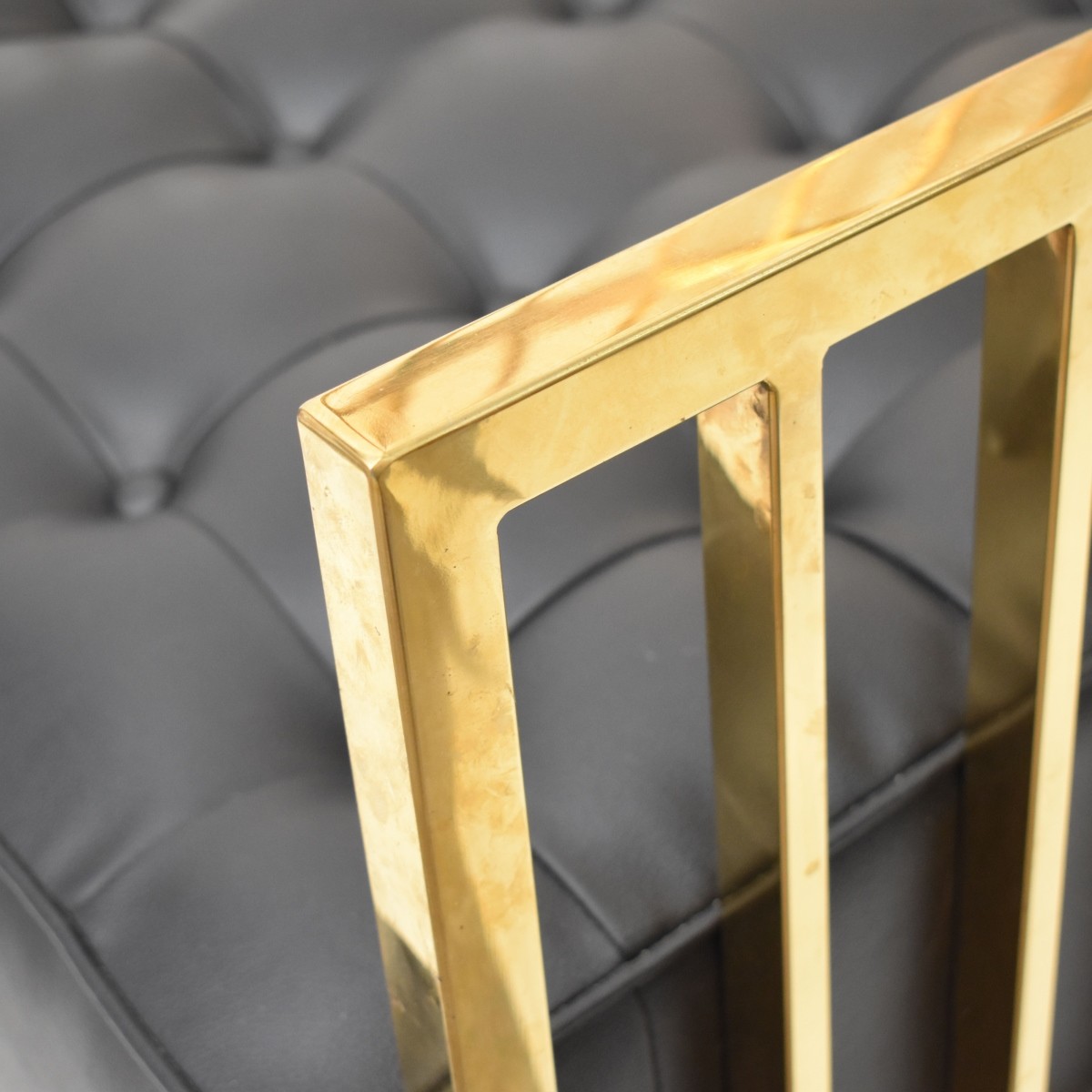 Vintage Pair of Brass Birdcage Chairs