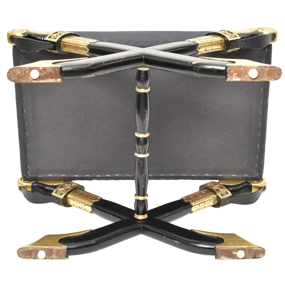 Vintage Empire Style Ottoman