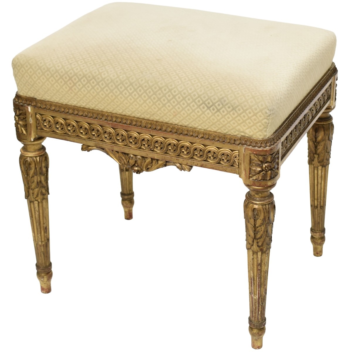Gilt Wood Bench