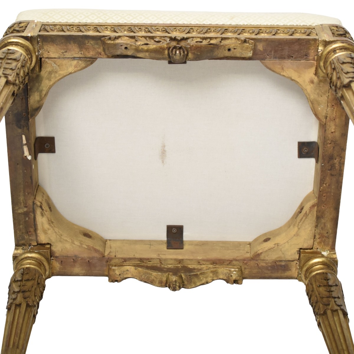Gilt Wood Bench