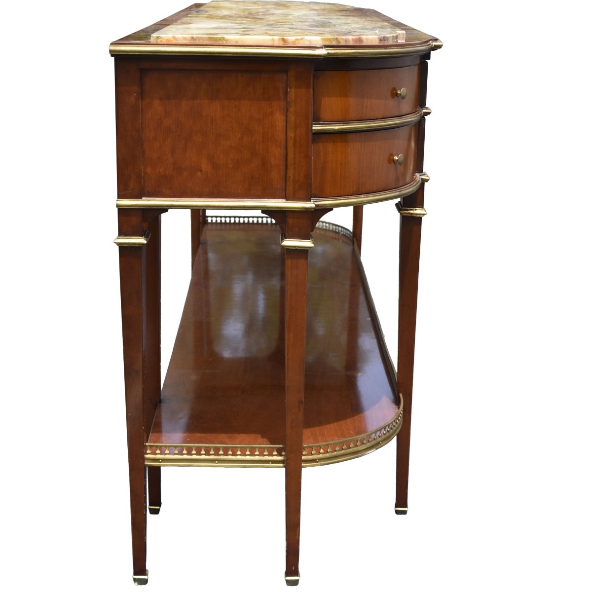 Louis XVI Style Marble Top Tables