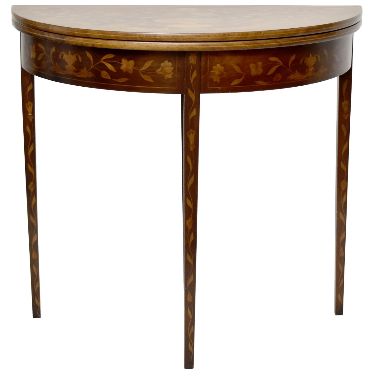 Antique Dutch Marquetry Table