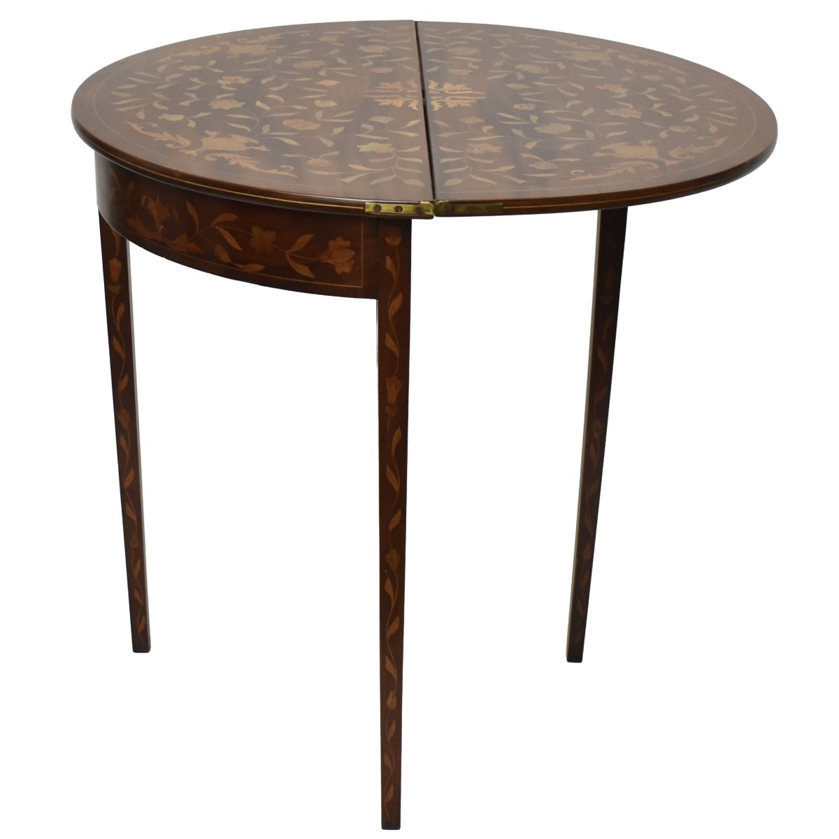 Antique Dutch Marquetry Table