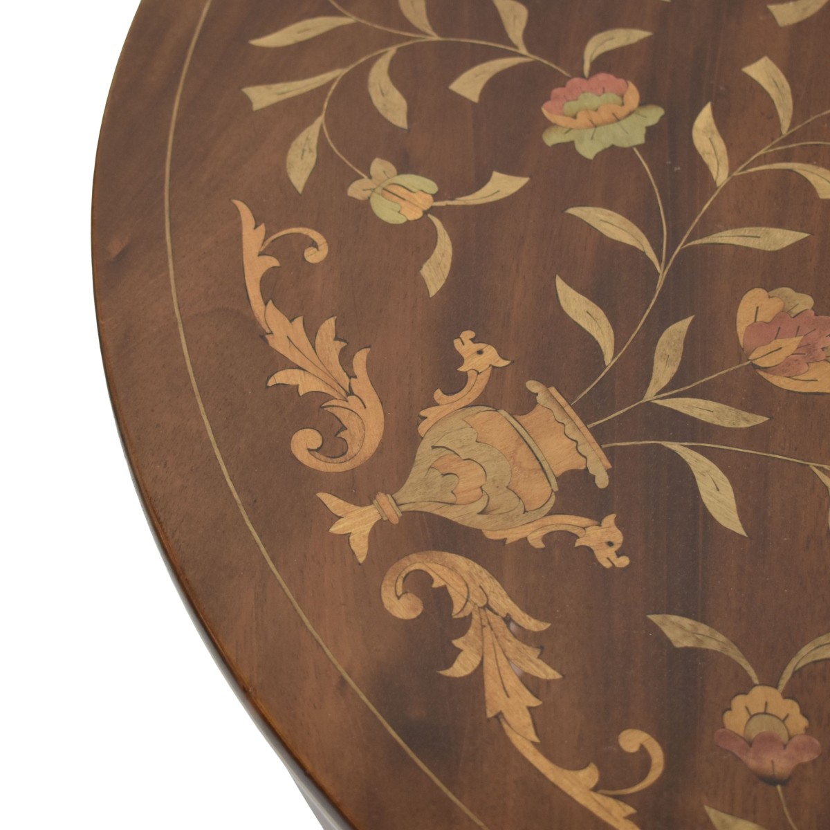 Antique Dutch Marquetry Table