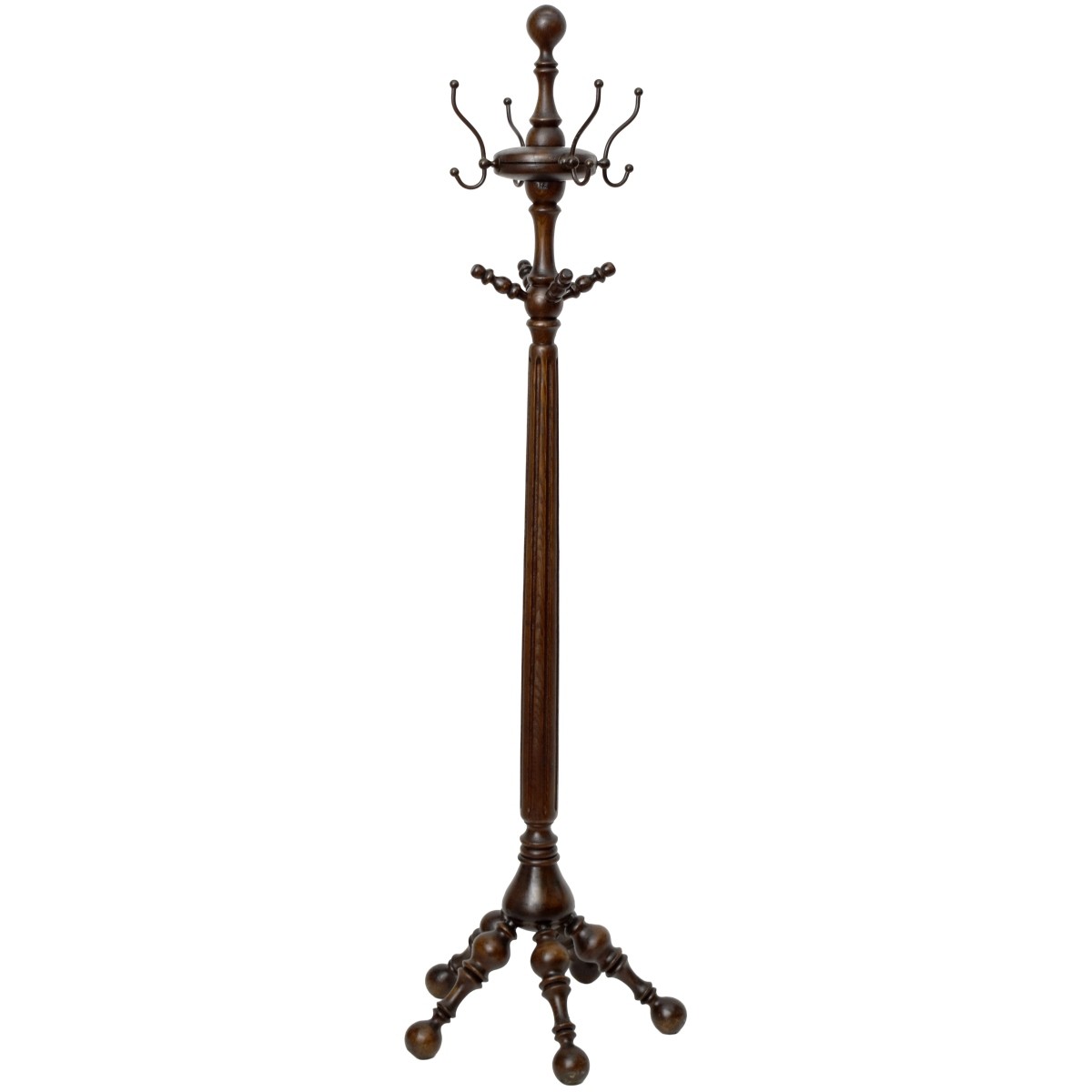 Antique America Oak Hall Tree Hall Stand