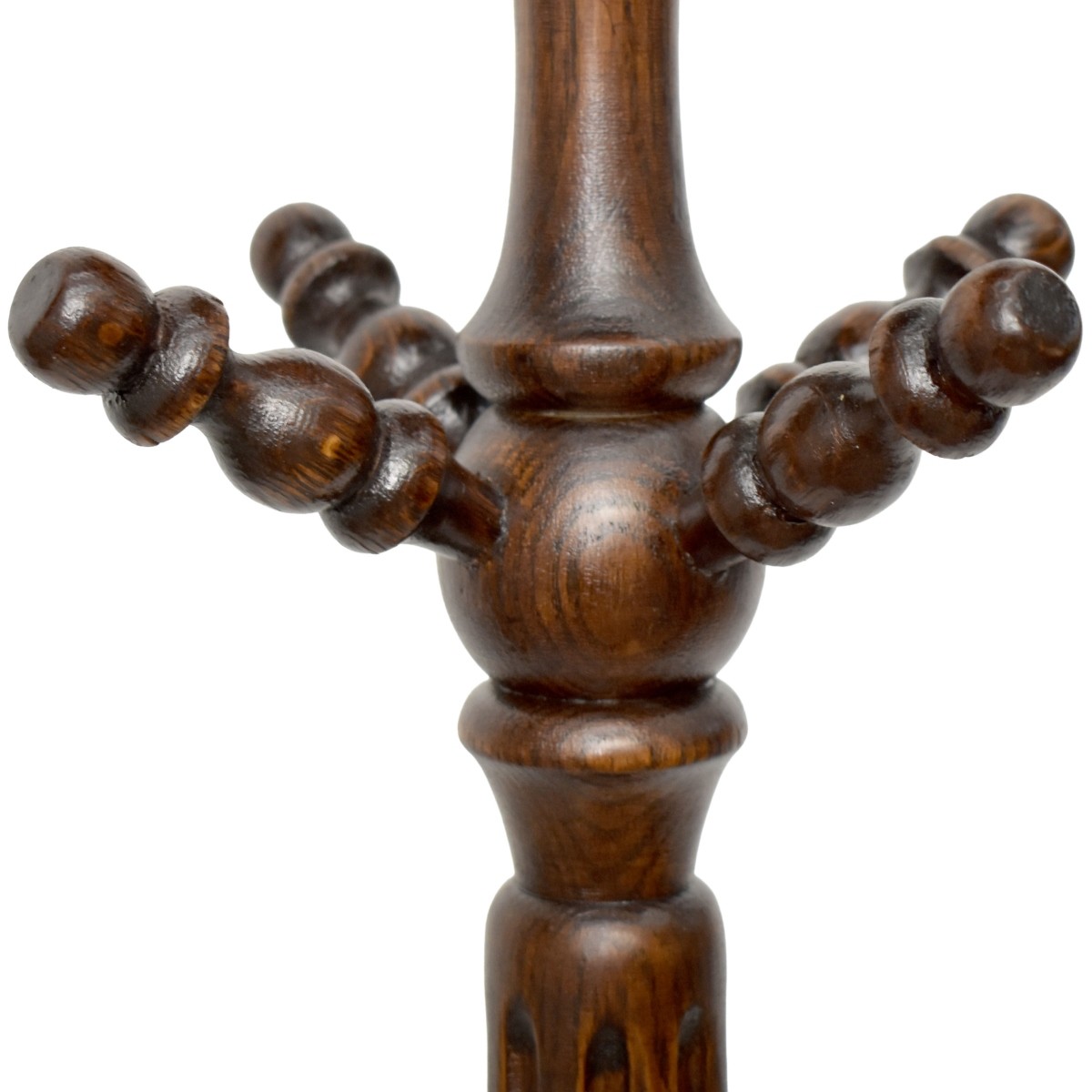 Antique America Oak Hall Tree Hall Stand