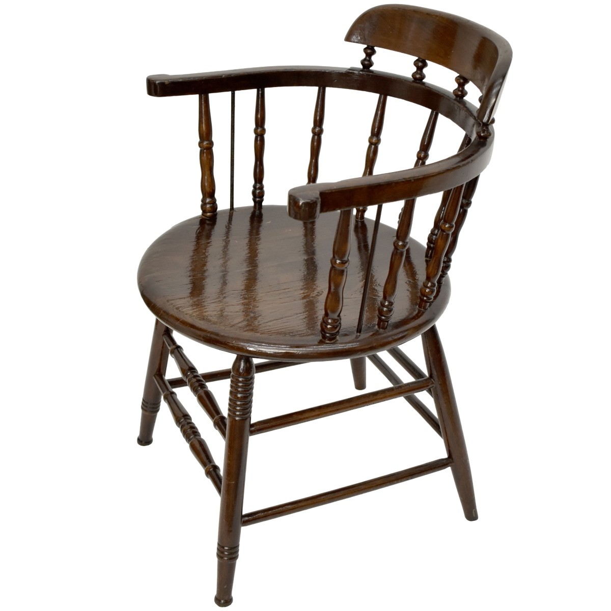 Vintage Captains Oak Chair