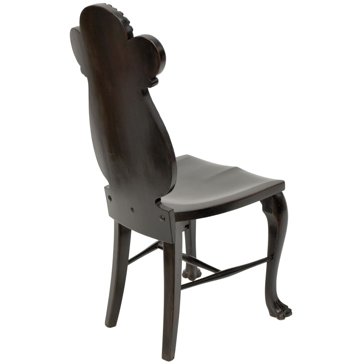 Antique Carved Baroque Style Chair