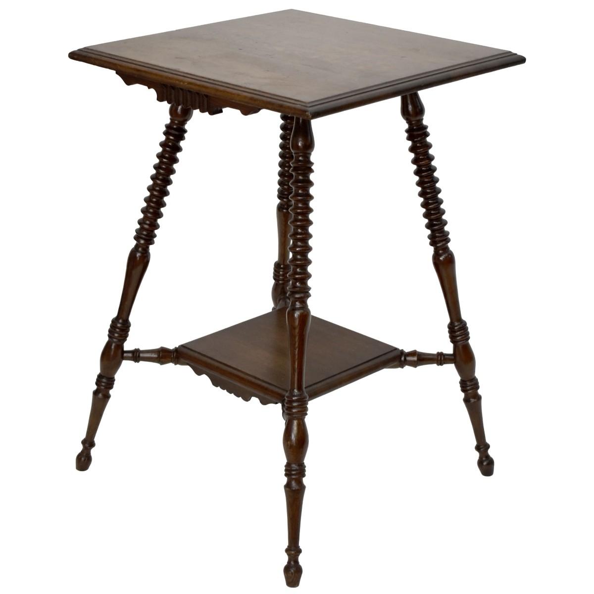 Antique American Oak Side Table