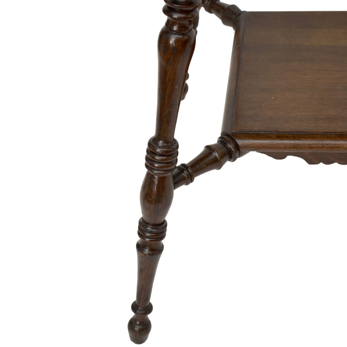 Antique American Oak Side Table