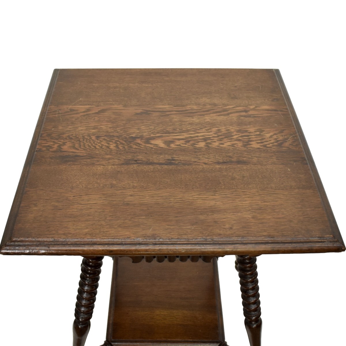 Antique American Oak Side Table